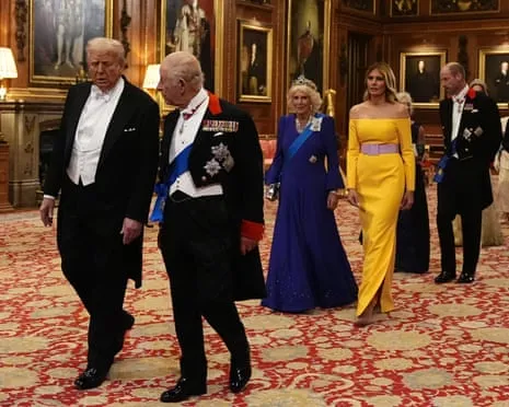 Royals Present Grand Welcome During Demonstrations; Jimmy Kimmel Taken Off Air Over Kirk Comments